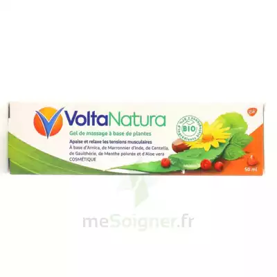 Voltanatura Gel De Massage Plantes Bio T/50ml à CANALS